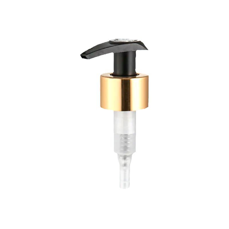 Gold Aluminum Lotion Pump 28/410