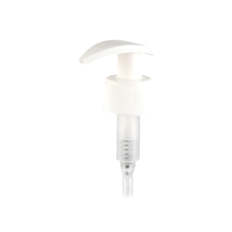 Gold Aluminum Lotion Dispenser Pump For 24/410